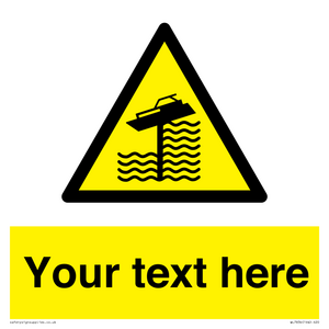 Custom warning grounding on weir